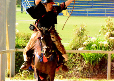 Japanese and Traditional Horse and Bow